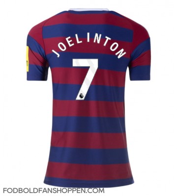 Newcastle United Joelinton #7 Tredjetrøje Dame 2024-25 Kortærmet